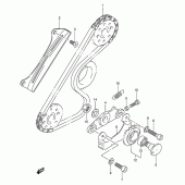 Схема вузла: Balancer chain для Suzuki DR650 DR650RSE