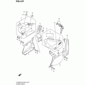 Схема вузла: Бічні панелі (Model l0) для Suzuki VL800 Boulevard C50T