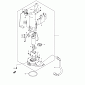 Схема вузла: Паливний насос Suzuki GSX1300 Hayabusa