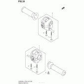 Схема узла: Пульт управления рулевой для Suzuki UH200 Burgman