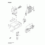 Схема вузла: Електроустаткування для Suzuki GSX-R750