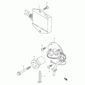 Схема вузла: Імпульсний датчик для Suzuki GS500