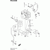 Схема вузла: Hydraulic Unit (Sv650Al7 E33) для Suzuki SV650