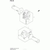 Схема узла: Пульт управления рулевой для Suzuki DR650 DR650SE