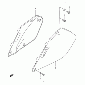 Схема вузла: Бічні панелі для Suzuki RM250