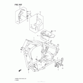 Схема узла: Рама (Vl800 E03) для Suzuki VZ800 Boulevard M50