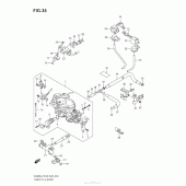 Схема узла: Throttle Body (Vl800T E33) для Suzuki VZ800 Boulevard M50