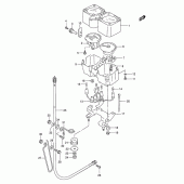 Схема узла: Спидометр для Suzuki DR250
