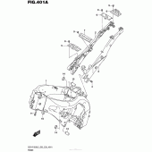 Схема вузла: Рама для Suzuki GSX-R1000