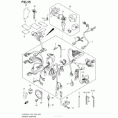 Схема вузла: Wiring Harness (Vl800Bl4 E03) для Suzuki VL800 Boulevard C50 BOSS