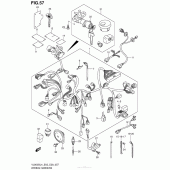 Схема вузла: Wiring Harness (Vl800Bl4 E33) для Suzuki VL800 Boulevard C50 BOSS