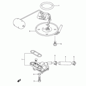Схема вузла: Паливний кран Suzuki GSF650 Bandit S