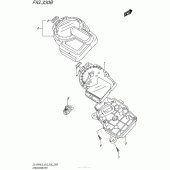 Схема вузла: Speedometer (Dl1000Al5 E28) для Suzuki DL1000 V-Strom
