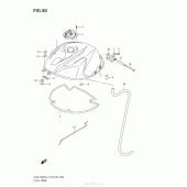 Схема вузла: Паливний бак (Gsx-R600L2 E33) для Suzuki GSX-R600