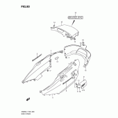 Схема узла: Боковая крышка (An650l1 e19) для Suzuki AN650 Burgman (EU analogue of SkyWave)