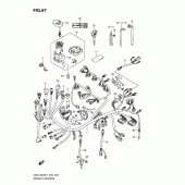 Схема узла: Электропроводка (Gsx1300rl1 e24) для Suzuki GSX1300 Hayabusa