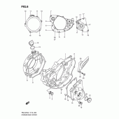 Схема узла: Крышки картера для Suzuki RM-Z250