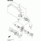 Схема вузла: Кікстартер для Suzuki RM-Z450