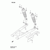 Схема узла: Кожух цепной передачи для Suzuki GZ125 Marauder