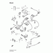 Схема вузла: Електроустаткування для Suzuki RM-Z250