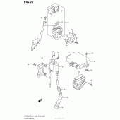 Схема вузла: Електроустаткування для Suzuki DR650 DR650SE
