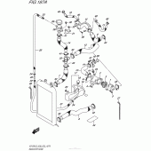 Схема вузла: Патрубок системи охолодження для Suzuki VZ1500 Boulevard M90
