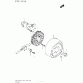 Схема вузла: Статор & Ротор для Suzuki DR-Z400 DR-Z400S