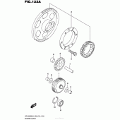 Схема вузла: Привід стартера Suzuki VZR1800 Boulevard M109R