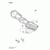 Схема узла: Спидометр (Gsx-r1000l1 e51) для Suzuki GSX-R1000