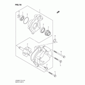 Схема вузла: Водяний насос Suzuki UH200 Burgman