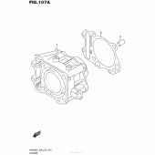 Схема вузла: Циліндр для Suzuki AN400 Burgman (EU analogue of SkyWave)