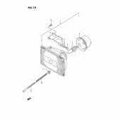 Схема узла: Фара для Suzuki RMX250