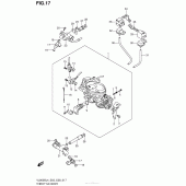 Схема вузла: Throttle Body (Vl800Bl4 E03) для Suzuki VL800 Boulevard C50 BOSS