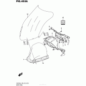 Схема вузла: Приладова панель для Suzuki AN400 Burgman (EU analogue of SkyWave)