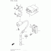 Схема узла: Электрооборудование для Suzuki DR-Z400 DR-Z400S