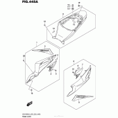 Схема узла: Боковые панели (Ysf) для Suzuki GSX-R600