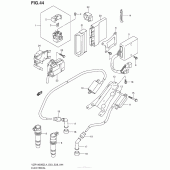 Схема вузла: Електроустаткування (Vzr1800Bzl4 E33) для Suzuki VZR1800 Boulevard M109R BOSS