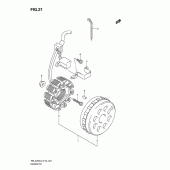 Схема вузла: Статор & Ротор для Suzuki RM-Z250