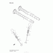 Схема узла: Распредвал & Клапан для Suzuki GSX-R1000
