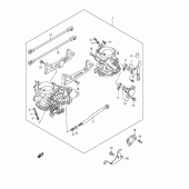 Схема вузла: Дросельна заслінка для Suzuki DL650 V-Strom