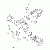 Схема вузла: Рама для Suzuki GSX250 Across