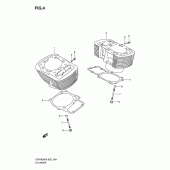 Схема вузла: Циліндр для Suzuki VZR1800 Intruder M1800R/ Boulevard M109R