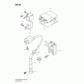 Схема вузла: Електроустаткування для Suzuki DR-Z400 DR-Z400SM
