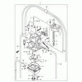 Схема вузла: Карбюратор (Model k3) для Suzuki RM250