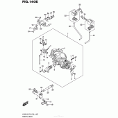 Схема вузла: Throttle Body (Vl800Tl6 E28) для Suzuki VL800 Boulevard C50