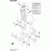 Схема узла: Рычаг прогрессии (Gsx-R1000Al7 E28) для Suzuki GSX-R1000