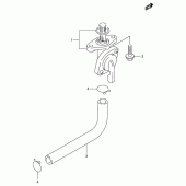 Схема узла: Топливный кран для Suzuki RM125