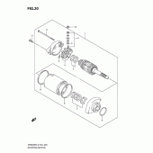 Схема узла: Стартер электрический для Suzuki DR650 DR650SE