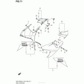 Схема вузла: Side Cowling (Ar5) для Suzuki GSX-R600