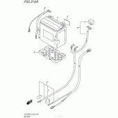 Схема вузла: Акумулятор для Suzuki VL1500 Boulevard C90 BOSS